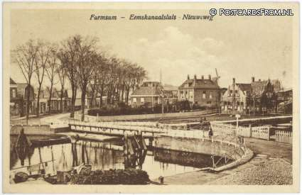 Farmsum, Eemskanaalsluis - Nieuweweg
