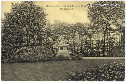 Heiligerlee, Monument Graaf Adolf met Park