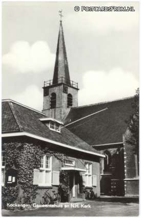 Kockengen, Gemeentehuis en N.H. Kerk
