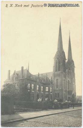 Kaatsheuvel, R.K. Kerk met Pastorie