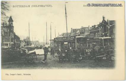 Delfshaven, Aelbrechtskade. Lage erf