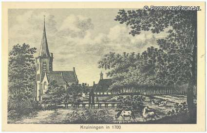 Kruiningen, Kruiningen in 1700
