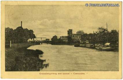 Coevorden, Gramsbergerweg met kanaal