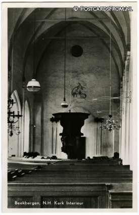 Beekbergen, N.H. Kerk Interieur