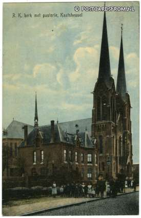 Kaatsheuvel, R.K. Kerk met pastorie