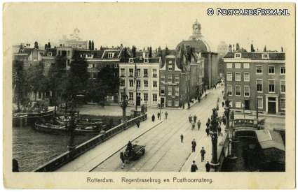 Rotterdam, Regentessebrug en Posthoornsteeg