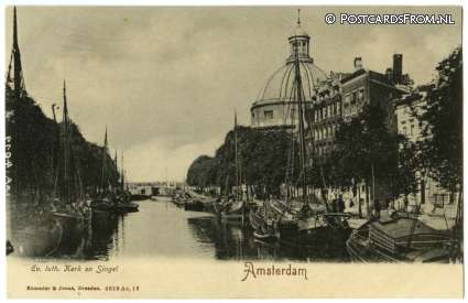 Amsterdam, Ev. luth. Kerk en Singel