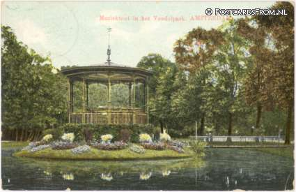 Amsterdam, Muziektent in het Vondelpark