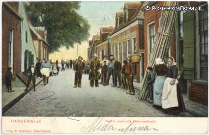 Harderwijk, Rechte oosterwijk. Visschersbuurt