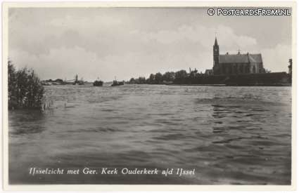 Ouderkerk ad IJssel, IJsselgezicht met Ger. Kerk