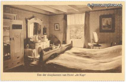 Warnsveld, Een der slaapkamers van Hotel 'de Kap'