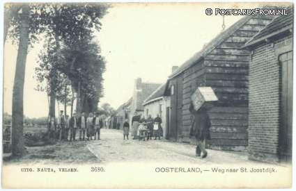 Oosterland ZL, Weg naar St. Joostdijk