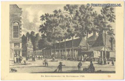 Rotterdam, De Zeevischmarkt 1790
