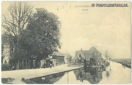 Schoonhoven, Opweg