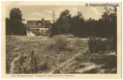 Rijssen, De Hoogenkamp. Hollands Schwarzwald