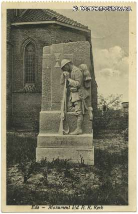 Ede, Monument b.d. Kerk