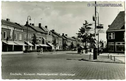 Enschede, Kruispunt Haaksbergerstraat-Getfertsingel