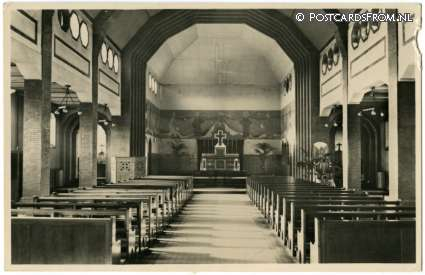 Vught, Sparrendaal. Missiecollege 'St. Franciscus Xaverius'. Kapel