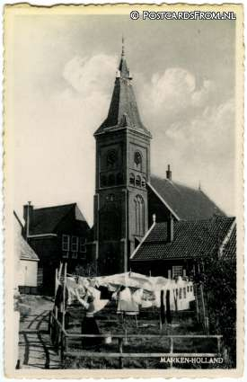 Marken, Holland. Kerk