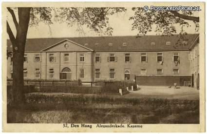 's-Gravenhage, Alexanderkade. Kazerne