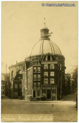 Amsterdam, Ronde Luth. Kerk. Cafe 'de Driehoek'