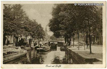 Delft, Groeten uit. Buitenwatersloot