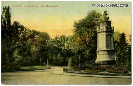 Breda, Valkenberg met Monument