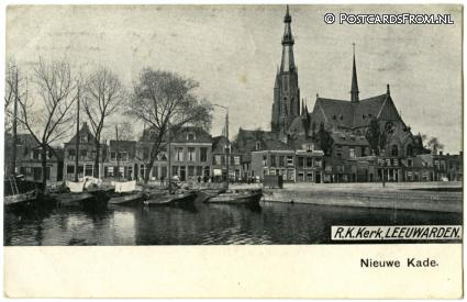 Leeuwarden, R.K. Kerk. Nieuwe Kade