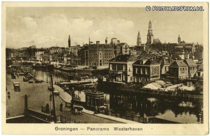 Groningen, Panorama Westerhaven