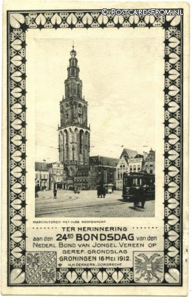 Groningen, 24e Bondsdag Bond Jongel. Vereen op Geref. Grondslag 16 mei 1912