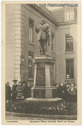 Leeuwarden, Monument Willem Lodewijk Graaf van Nassau