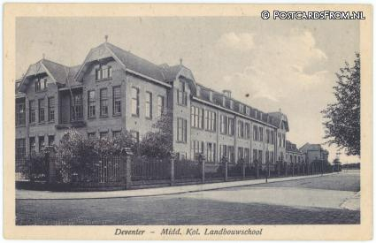 Deventer, Midd. Kol. Landbouwschool