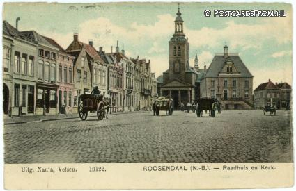 Roosendaal, Raadhuis en Kerk