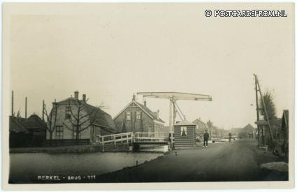 Berkel en Rodenrijs, Berkel. Brug