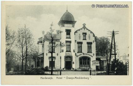 Harderwijk, Hotel 'Oranje-Mecklenburg'